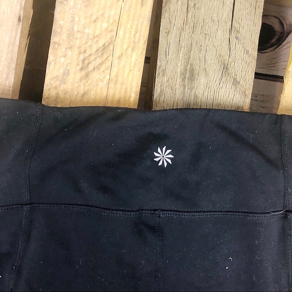 Athleta Black Drifter Capri Yoga Leggings Small - Picture 5 of 8